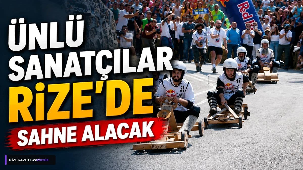 Rize Formulaz Festivali'nde Tarihi Buluşma: Selçuk Balcı ve Sefo Sahne Alıyor! Tahta Arabalar Adrenalin Dolu Yarışlarla Geri Dönüyor