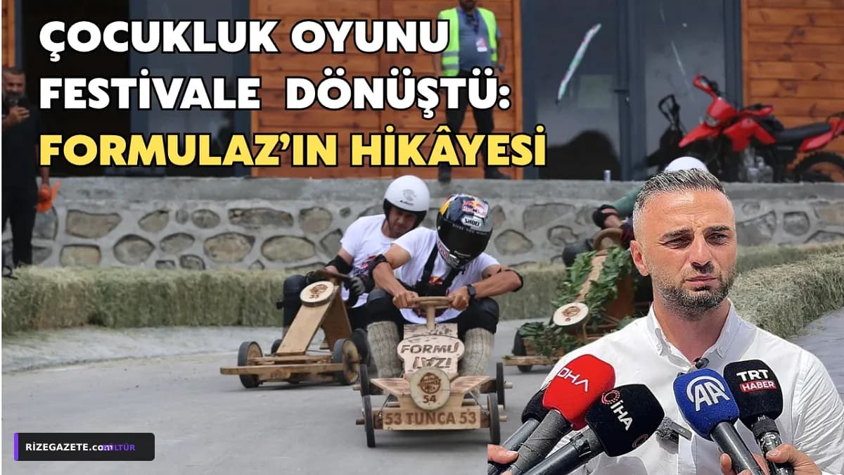 Rize'nin Kalbi Yeniden Atıyor: Formulaz Tahta Araba Yarışları 16. Kez Adrenalin ve Gelenekle Buluşuyor!
