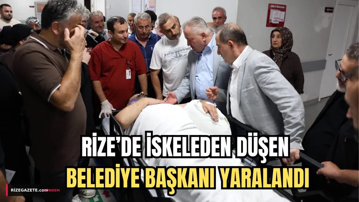 Rize Tunca Belediye Başkanı Ramazan Topçu Arı Bakımı Sırasında İskeleden Düştü: Sağlık Durumu İyiye Gidiyor
