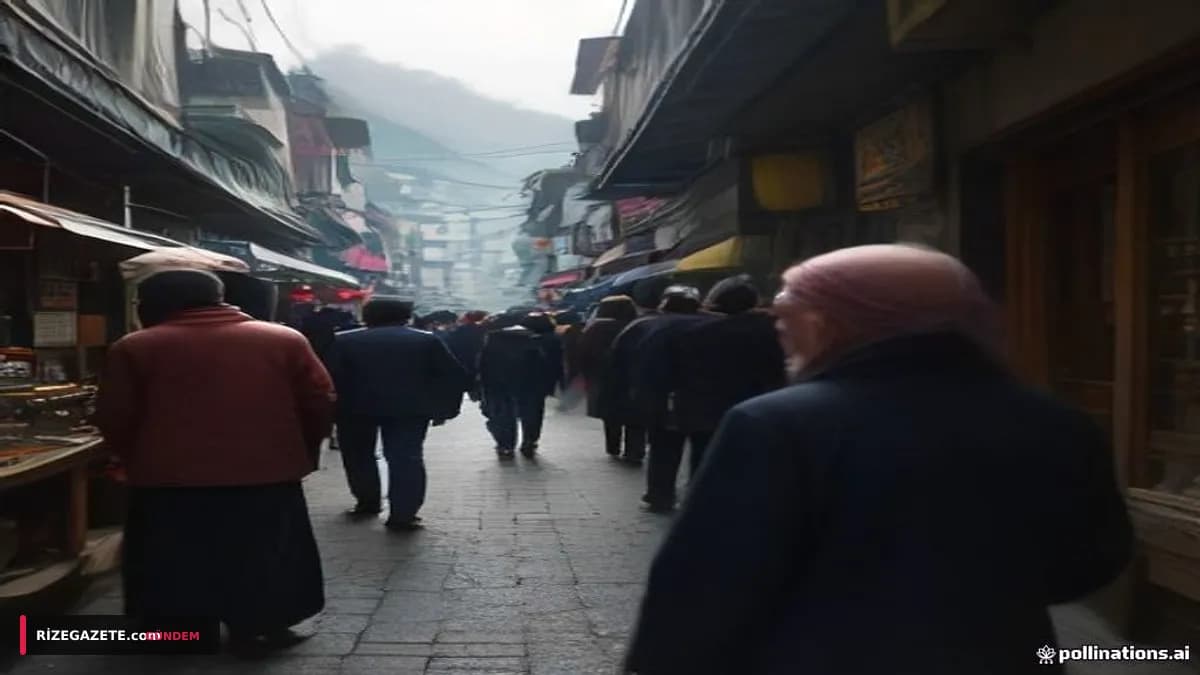 Özgür Özel, Sel ve Heyelanın Vurduğu Rize Pazar Esnafıyla Buluştu: Taleplerini Dinledi