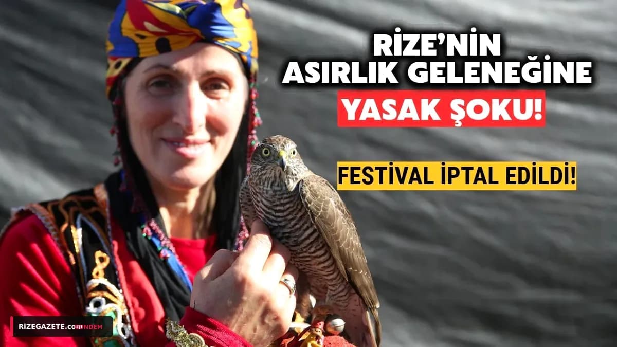Danıştay Kararı Rize'nin Asırlık Atmaca Geleneğini Vurdu: Festival İptal Edildi, Atmacacılar Ayakta!