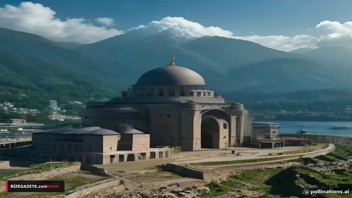 Rize'nin Yeni İncisi Yükseliyor: Recep Tayyip Erdoğan Camii'nde Kaba İnşaat %95 Tamamlandı