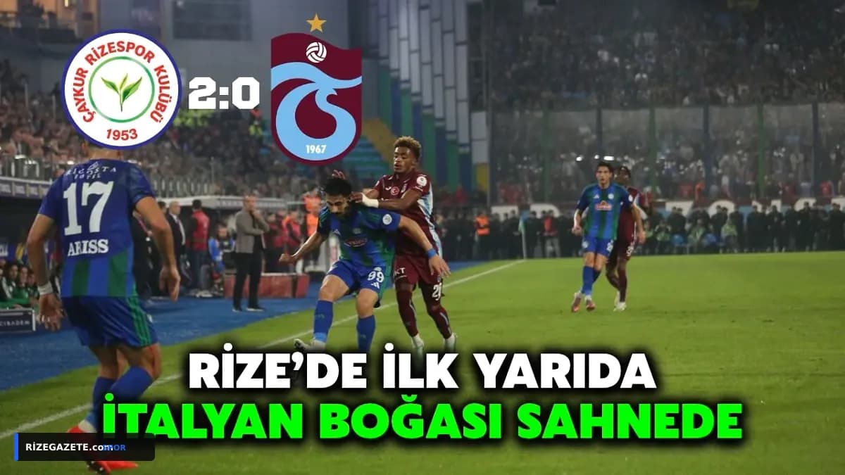 Nefes Kesen Karadeniz Derbisi: Rizespor 2-0 Öne Geçtiği Maçı Trabzonspor'a 4-3 Kaybetti