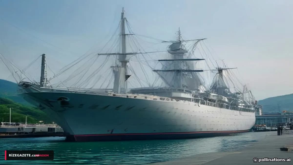 Milli Gurur TCG İstanbul, Cumhuriyet'in 103. Yılında Rize'yi Salladı: Limana Ziyaretçi Akını!