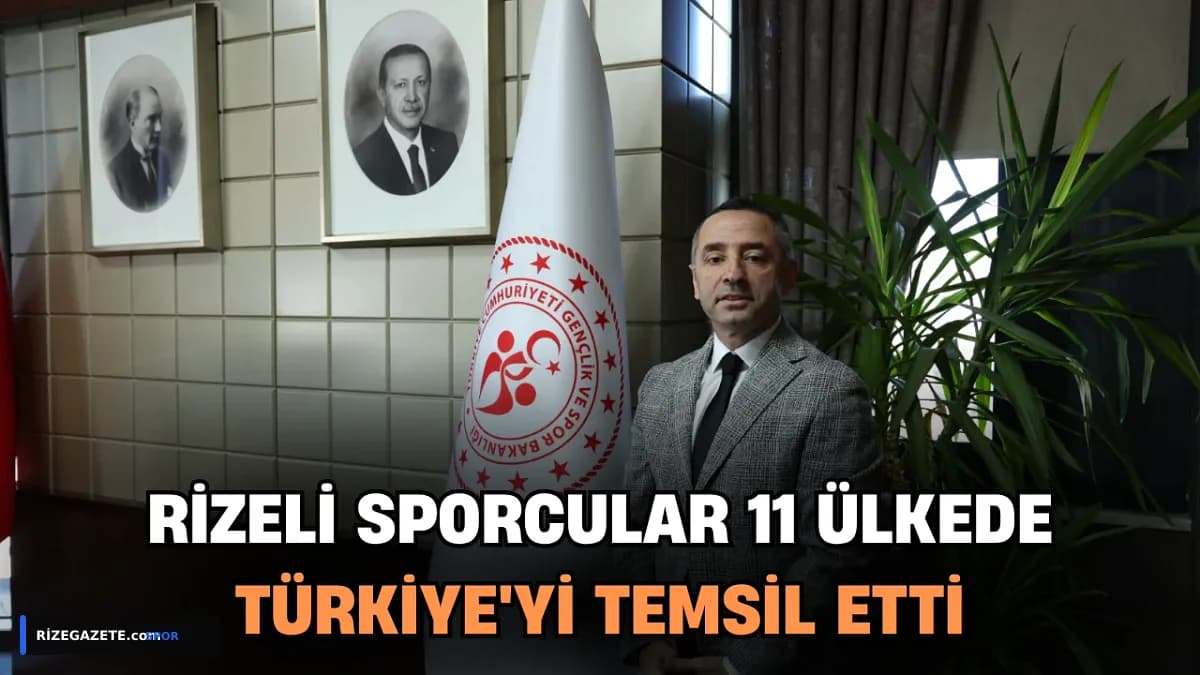 Rizeli Sporcular 11 Ülkede Ay-Yıldızlı Bayrağı Dalgalandırdı: Uluslararası Arenada Tarihi Başarı!