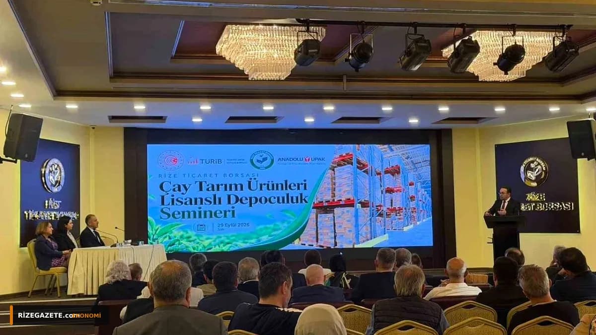 Rize Çayında Yeni Dönem Başlıyor: Lisanslı Depoculuk Sistemi Üreticinin Yüzünü Güldürecek