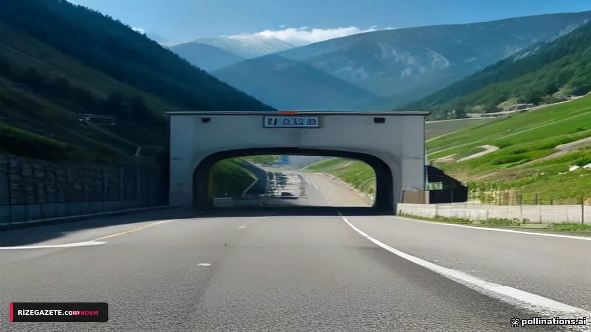Rize ve Erzurum'u Birleştiren Dev Adım: Dallıkavak Tüneli Yarın Açılıyor, Yolculuk Süresi 5 Dakikaya İniyor!