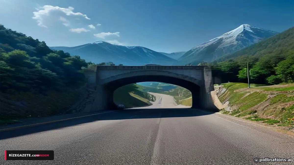 Rize ve Erzurum'u Kavuşturan Tarihi Adım: Dallıkavak Tüneli Bugün Hizmete Açıldı!
