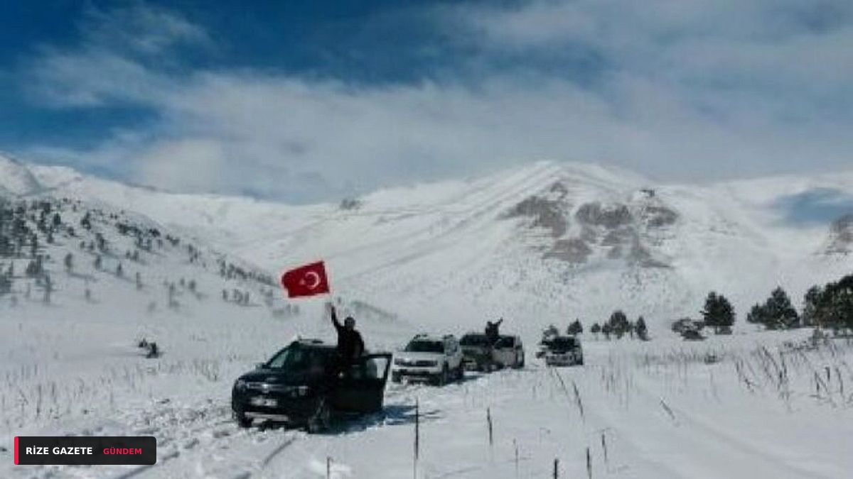 Rize'de Kış Turizmi Şaha Kalkıyor: Dağların Zirvesinde Dev Yatırım Hamlesi!